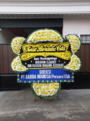 Papan Bunga Duka di Dundu